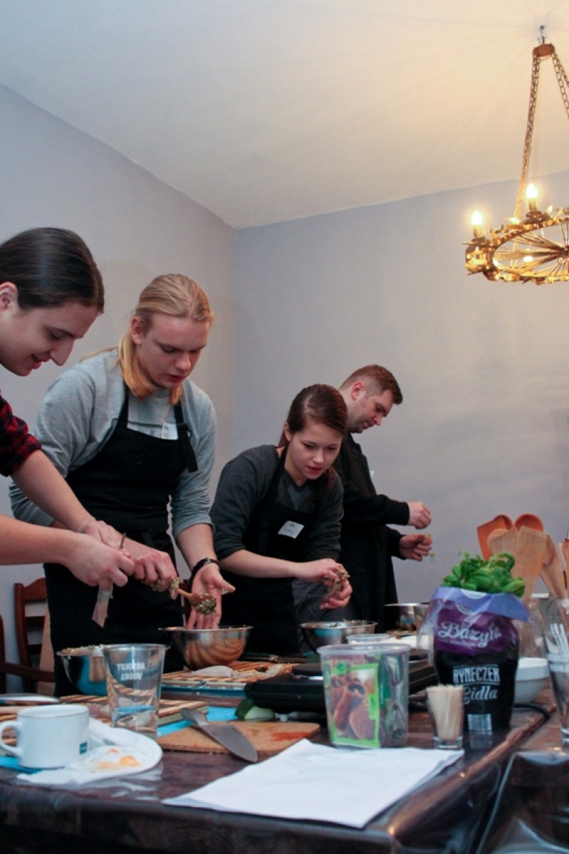Warsztaty i pokazy kulinarne|Lubelskie|Ryby owoce morza|Studio kulinarne w Lublinie|Imprezy integracyjne dla firm instytucji publicznych|Kuchnia włoska restauracje|Dawid Furmanek bloger mEATing