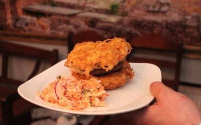 najlepsze hamburgery ramen burger przepis Warsztaty kulinarne gastronomiczne gotowanie pokazy w galeriach handlowych szkoła gotowania dzieci dorośli firmy instytucje publiczne centrum dom kultury