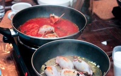 Warsztaty i pokazy kulinarne|Lubelskie|Ryby owoce morza|Studio kulinarne w Lublinie|Imprezy integracyjne dla firm instytucji publicznych|Kuchnia włoska restauracje|Dawid Furmanek bloger mEATing