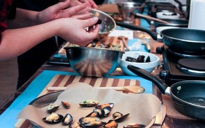 Warsztaty i pokazy kulinarne|Lubelskie|Ryby owoce morza|Studio kulinarne w Lublinie|Imprezy integracyjne dla firm instytucji publicznych|Kuchnia włoska restauracje|Dawid Furmanek bloger mEATing