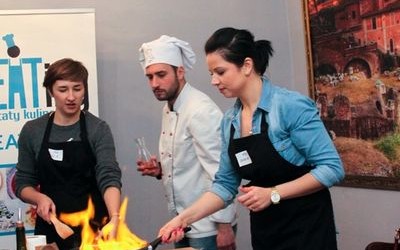 Warsztaty i pokazy kulinarne|Lubelskie|Ryby owoce morza|Studio kulinarne w Lublinie|Imprezy integracyjne dla firm instytucji publicznych|Kuchnia włoska restauracje|Dawid Furmanek bloger mEATing