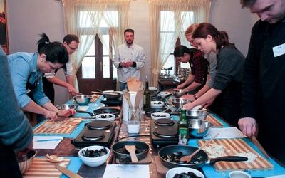 Warsztaty i pokazy kulinarne|Lubelskie|Ryby owoce morza|Studio kulinarne w Lublinie|Imprezy integracyjne dla firm instytucji publicznych|Kuchnia włoska restauracje|Dawid Furmanek bloger mEATing